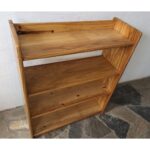 Mueble Estante Multiuso De Pino, Lustrado, 2 Estantes Regulables - Imagen 4