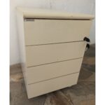 Mueble Cajonero Rodante De Oficina, 4 Cajones, Con Llave - Imagen 2