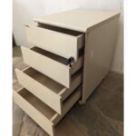 Mueble Cajonero Rodante De Oficina, 4 Cajones, Con Llave - Imagen 5