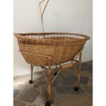 Cuna Moises De Mimbre, Rodante - Imagen 3