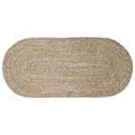 Alfombra / Sendero De Mesa De Junco Natural - 44x95 Cm