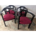 Silla Banqueta Moderna, Madera, Con Posabrazos