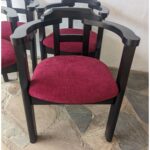 Silla Banqueta Moderna, Madera, Con Posabrazos - Imagen 2