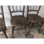 Silla De Madera, Rustica, Tipo Bar - Imagen 4