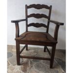 Sillón De Madera, Rustico, Con Posabrazos - Imagen 2