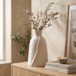 Set Jarrones De Cerámica Decorativos, Estilo Ánfora - 2 Unidades - Imagen 6