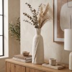Set Jarrones De Cerámica Decorativos, Estilo Ánfora - 2 Unidades - Imagen 7