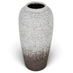 Jarrón De Cerámica Decorativo, Modelo Cónico - 14,5x29 Cm - Imagen 2