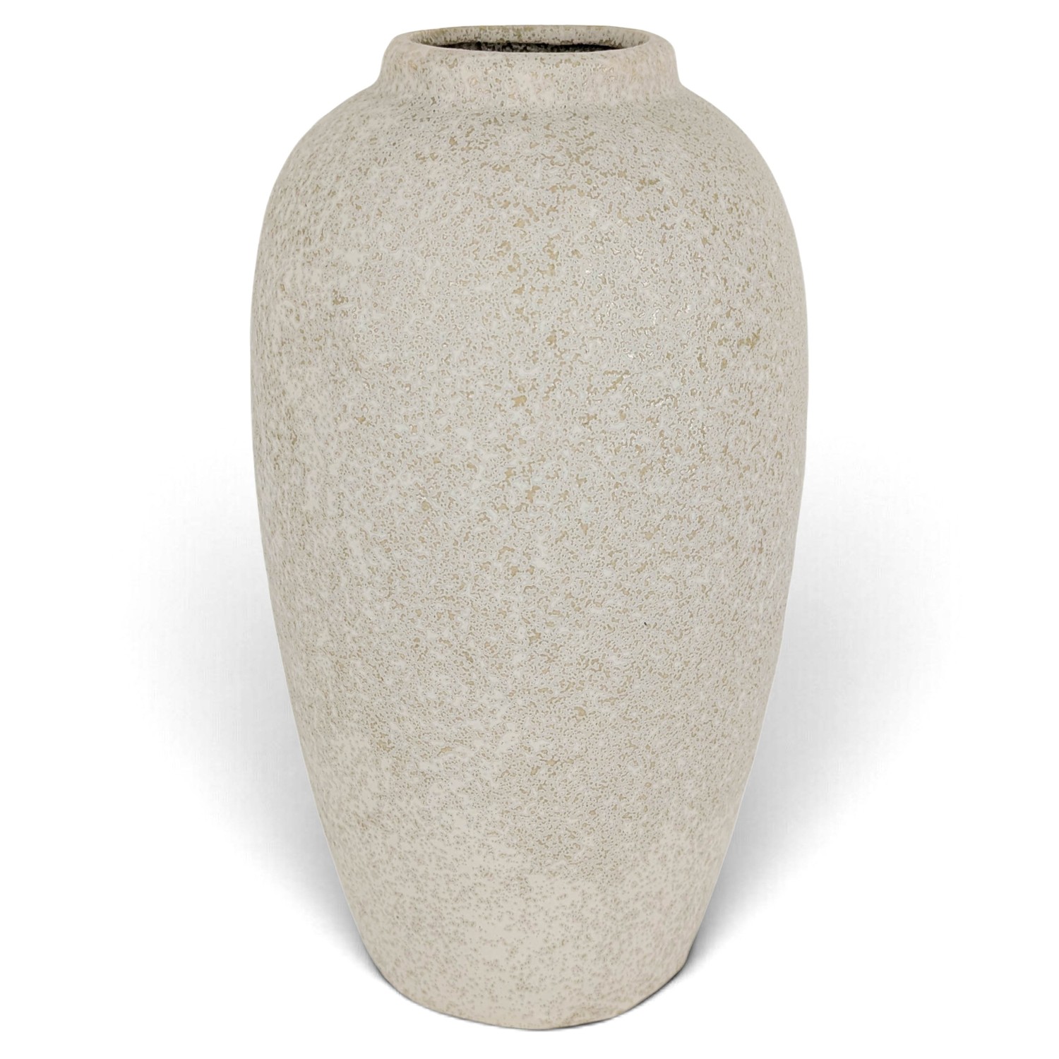 SQC195.1_01 Jarrón De Cerámica Decorativo, Estilo Vasija - 15,5x30cm - Imagen 1
