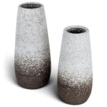 Set Jarrones/Floreros De Cerámica Decorativos - 2 Unidades - Imagen 2
